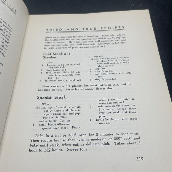1941 Ruth Wakefield's Toll House Tried and True Recipes Vintage Cookbook - Picture 4 of 11